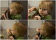 Cake eating montage