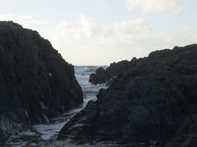 Tide coming in - Westward Ho! 2005