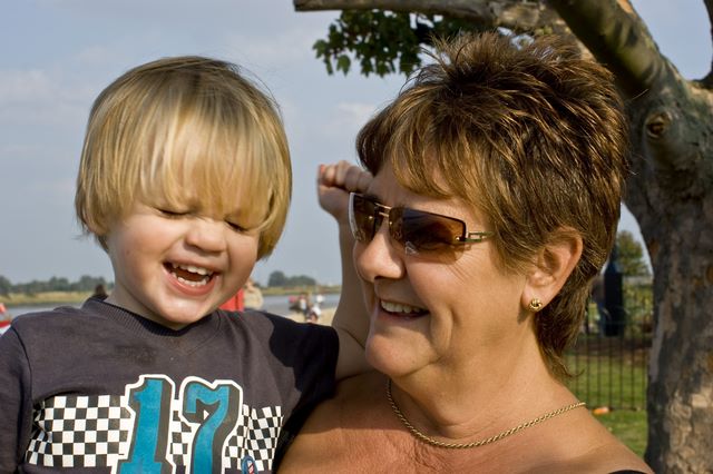 Charlie and Grandma