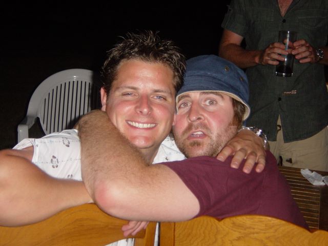 Rich and Tom drunk in France!