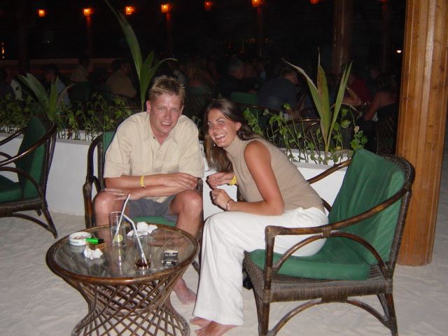 The happy couple