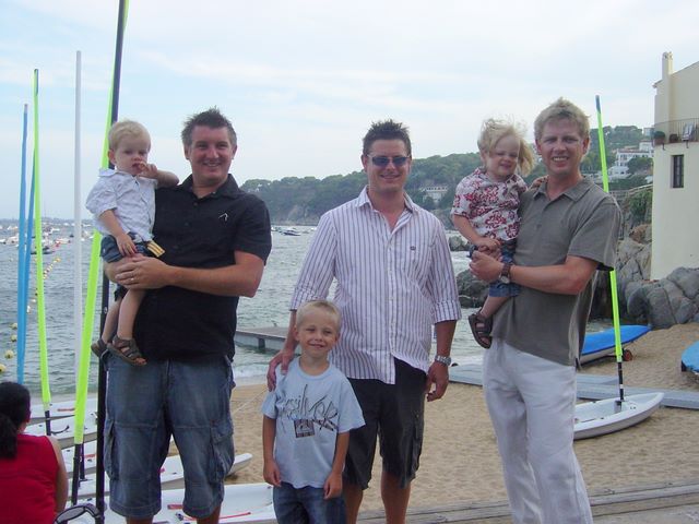 Boys on tour. . .